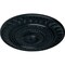 Ekena Millwork Christopher Ceiling Medallion, Hand-Painted Night Shade, 26 5/8"OD x 2 1/4"P CM26CSNSF - alternate 3